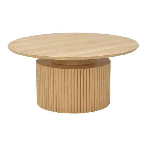 Masuta de cafea Opols Natural 90x90x42 cm