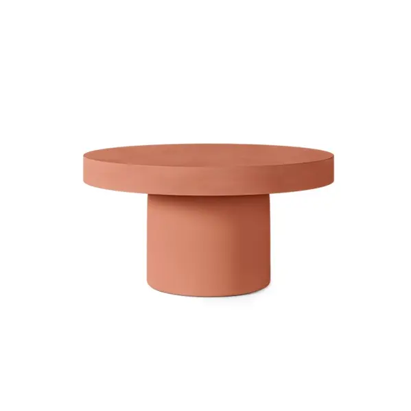 Masuta de cafea ORENDA Ø80 x 42 CM - Caramiziu
