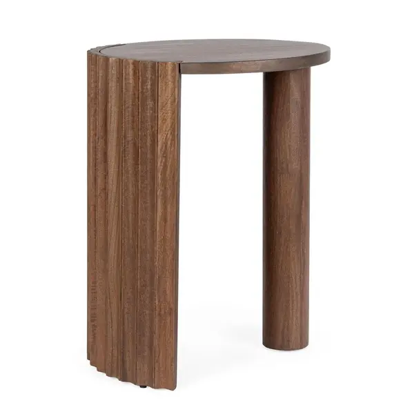 Masuta de cafea ORISSA Ø50 x 65 CM - Lemn