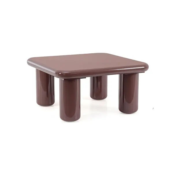 Masuta de cafea OTILIA SQUARE 80 x 41 CM - Caramiziu