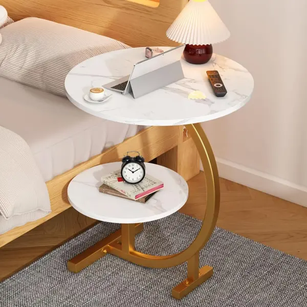 Masuta de cafea pentru living, design nordic, elegant, 62x40cm