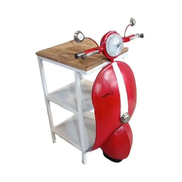 Masuta de cafea RALIO VESPA 61 x 48 x 88 CM - Rosu