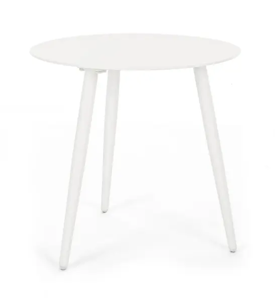 Masuta de cafea RIDLEY Ø50 CM - Alb