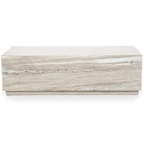 Masuta de cafea RINSE 96 x 56 x 30 CM - Beige