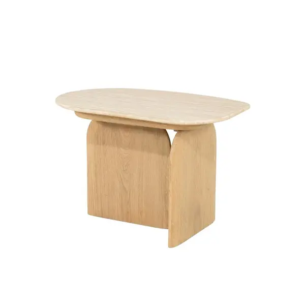 Masuta de cafea ROLVON 60 x 38 x 40 CM - Beige
