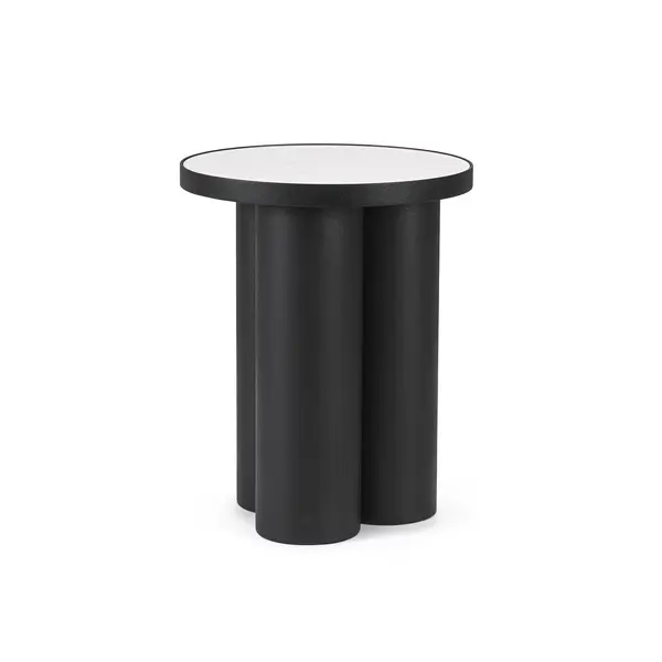 Masuta de cafea RONDEL Ø40 x 50 CM - Alb
