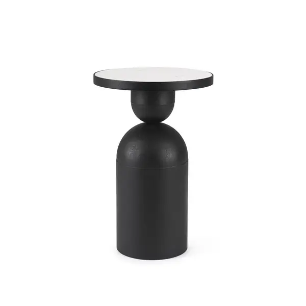 Masuta de cafea RONDEL Ø41 x 62 CM - Alb