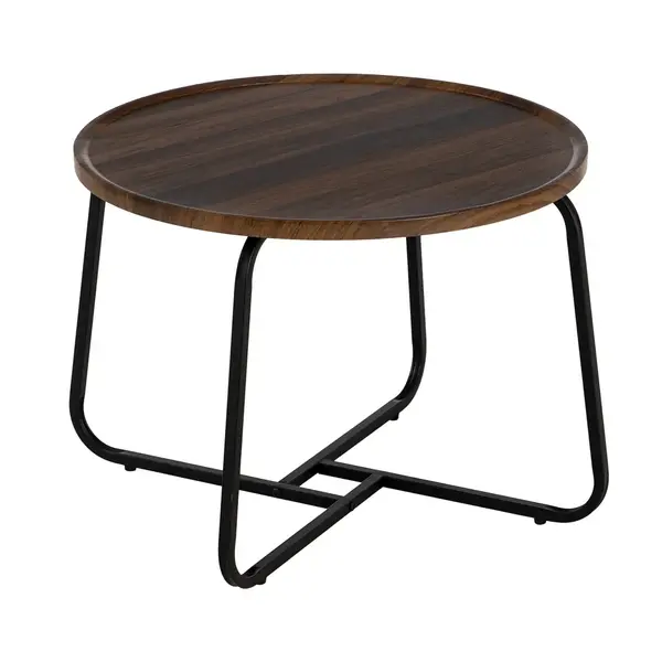 Masuta de cafea SEATTLE Ø60 x 45 CM - Maro