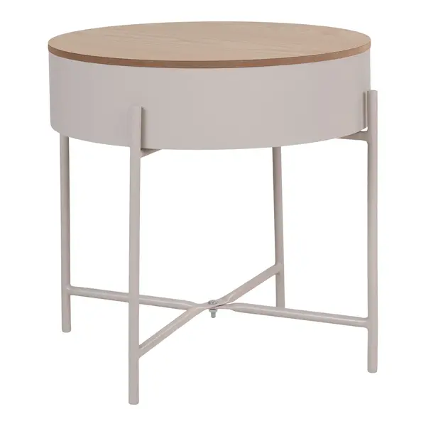 Masuta de cafea SILCO Ø40 x 40 CM - Beige