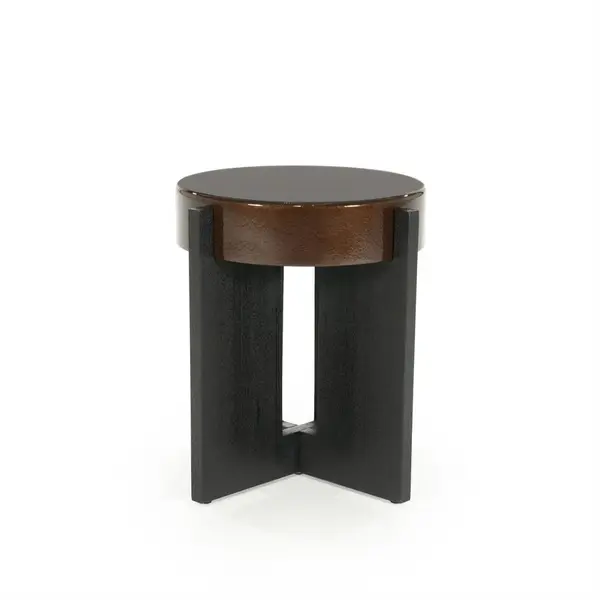 Masuta de cafea SORLIO Ø40 x 48 CM - Maro