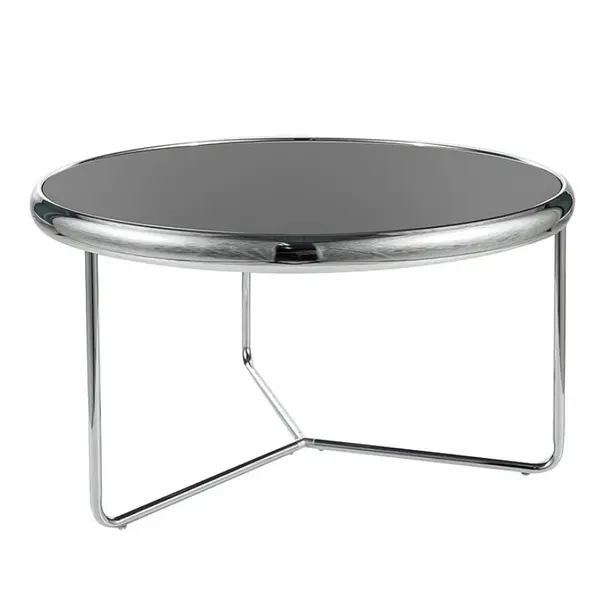 Masuta de cafea TARIKS Ø74 x 40 CM - Crom