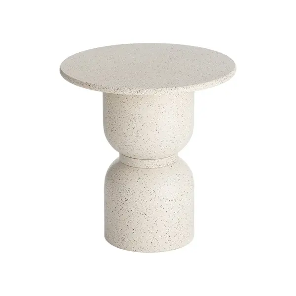 Masuta de cafea TORBIN Ø50 x 51 CM - Alb