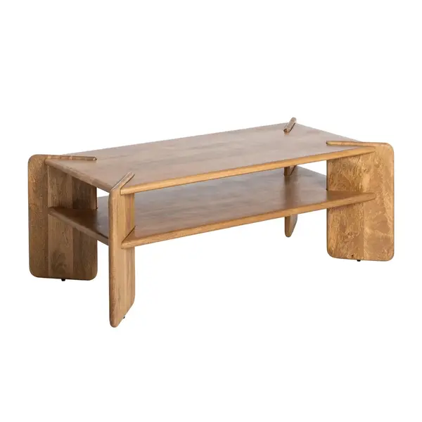Masuta de cafea TORSAL 121 x 61 x 45 CM - Lemn