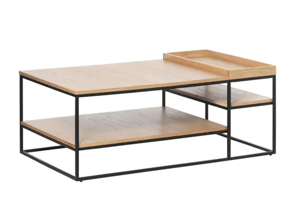 Masuta de cafea VIBRON 120 x 70 x 45 CM - Lemn