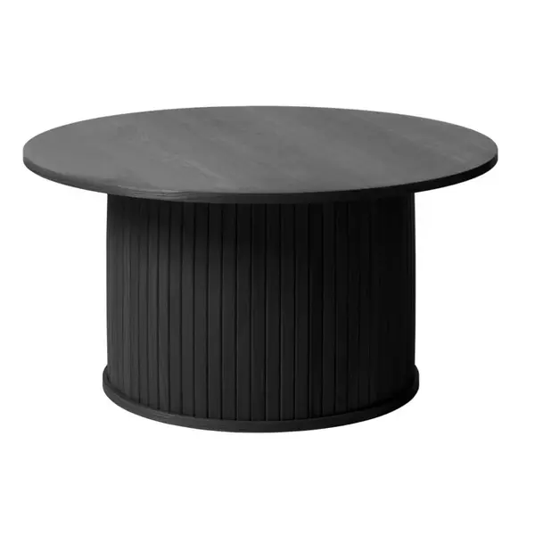 Masuta de cafea VOLAND Ø90 x 45 CM - Negru