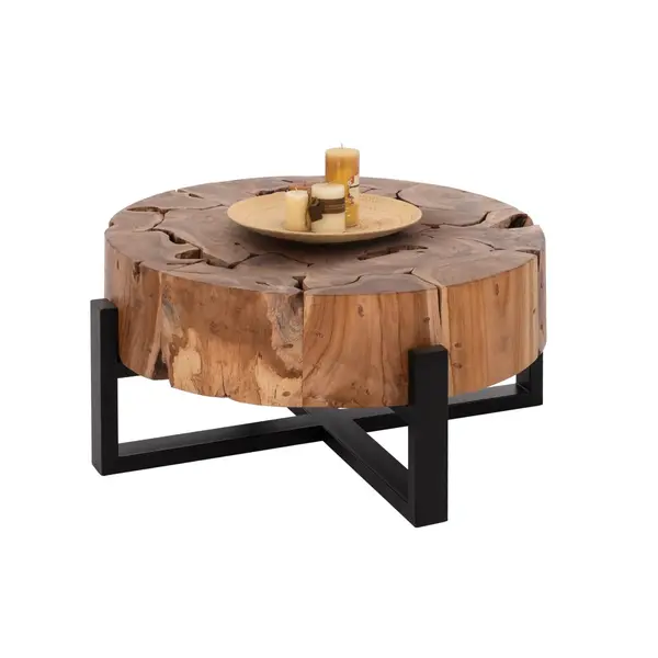 Masuta de cafea WILCOT ROUND Ø80 x 40 CM - Default Title