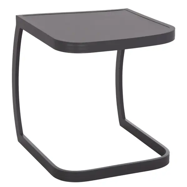 Masuta de cafea ZELARO 45 x 48 x 49 CM - Gri inchis