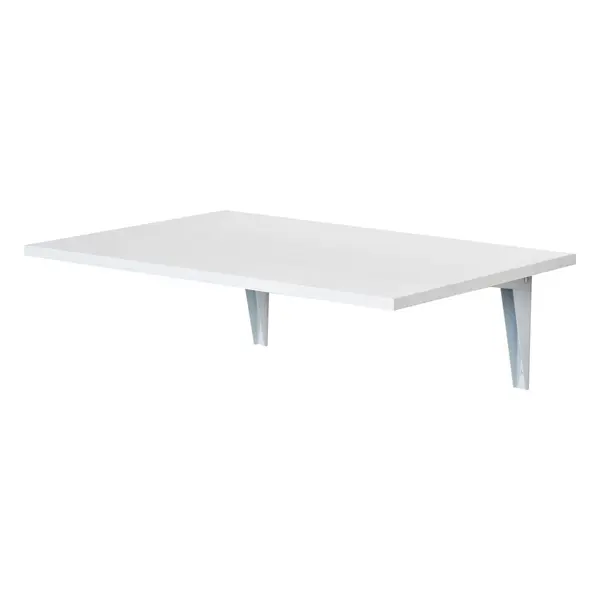 Masuta de perete rabatabila HOMCOM, din MDF pentru Studio, Bucatarie, 60x40x20cm | Aosom Romania