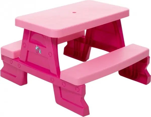 Masuta de picnic pentru 4 copii, 47 x 79 x 70 cm, maxim 35 kg, 2 ani+, Multicolor