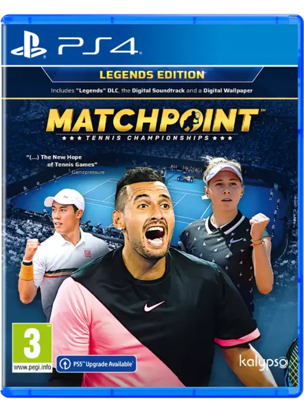 Matchpoint: Tennis Championships Legends Edition Плейстейшън 4
