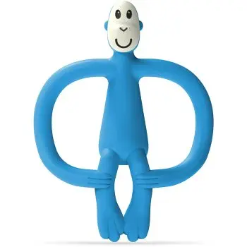 Matchstick Monkey Monkey Teether jucărie pentru dentiție perie 2 in 1