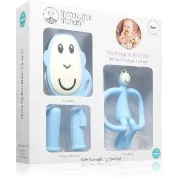 Matchstick Monkey Starter Set Monkey Light Blue set cadou pentru copii