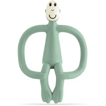 Matchstick Monkey Teething Toy and Gel Applicator jucărie pentru dentiție perie 2 in 1