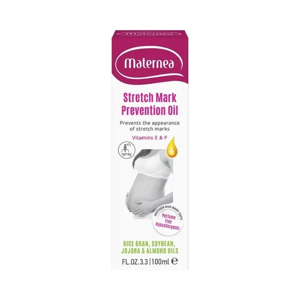Maternea Spray ulei de prevenire a vergeturilor cu Vit E si F, 100ml