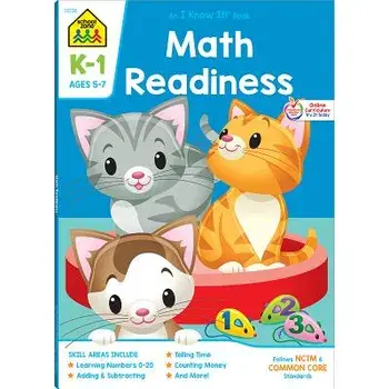 Math Readiness K-1 Deluxe Edition Workbook, Paperback/***
