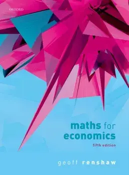 Maths for Economics. 5 Revised edition, Paperback/***