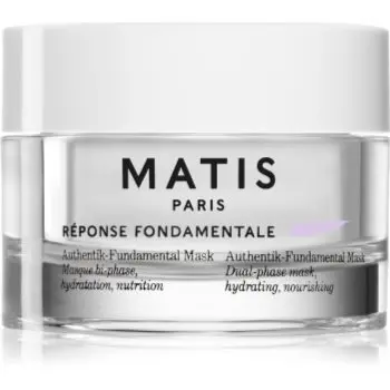 MATIS Paris Réponse Fondamentale Authentik-Fundamental Mask mască facială regeneratoare și hidratantă pentru tratarea tenului în două faze