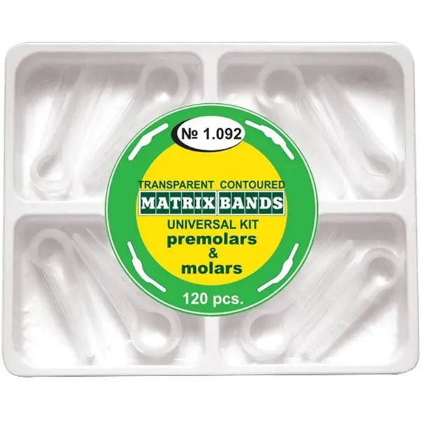 Matrici Conturate Mylar, cu Maner de Fixare, 120 Bucati