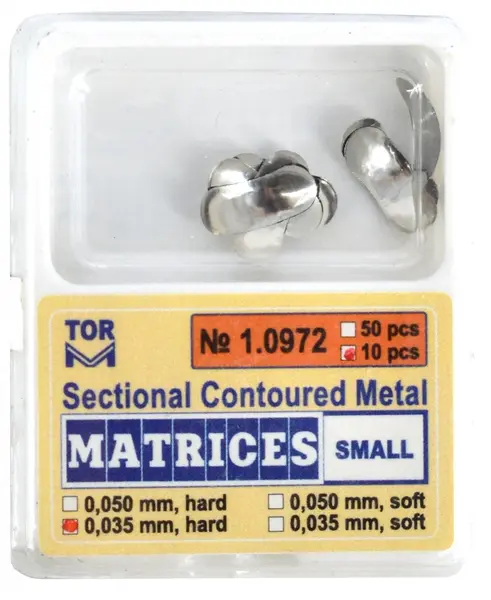 Matrici metalice sectionale Small cu bordura - 10 bucati TorVM