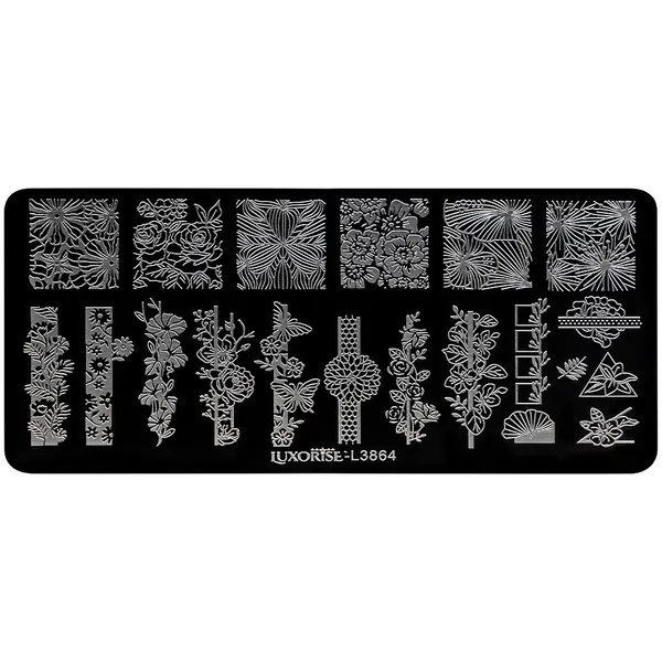 Matrita Metalica Stampila Unghii LUXORISE, Future Promise
