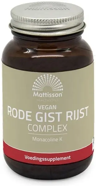 Mattisson Healthstyle Complex Vegan Red Yeast Rice, 90 capsule