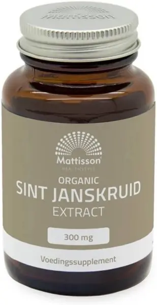 Mattisson Healthstyle Extract organic de sunătoare, 300 mg, 90 capsule