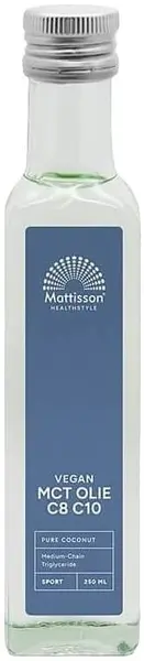 Mattisson Healthstyle Ulei MCT Vegan, 250 ml