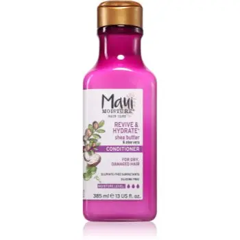 Maui Moisture Revive & Hydrate + Shea Butter & Aloe Vera balsam hidratant pentru păr uscat și deteriorat