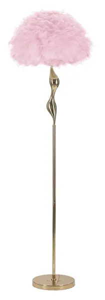 Mauro Ferretti Lampa De Podea Eleganta Roz cm Ø 50X165 | Aosom Romania