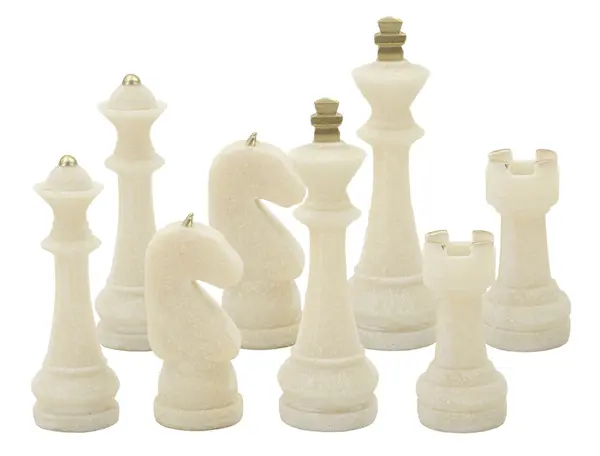Mauro Ferretti Set Joc Sah 8 Buc Asortat cm Ø 4,4X9,2-4,3X13,3-5X16-X4,5X10,3 | Aosom Romania