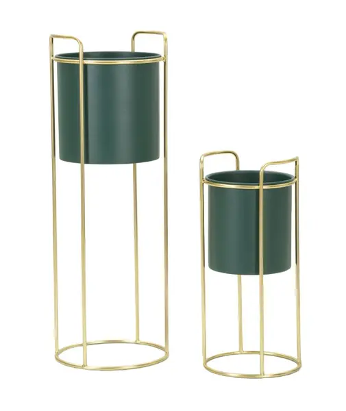 Mauro Ferretti Suport Vaza Set 2 Bucati cm Ø 24X70-19,5X45 | Aosom Romania