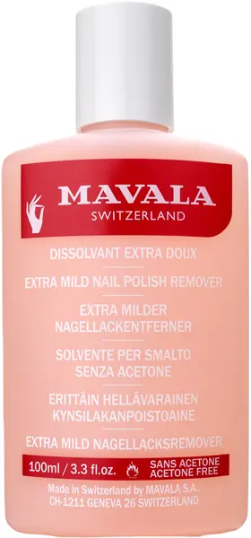 Mavala Detergent pentru lac fără acetonă, 100 ml