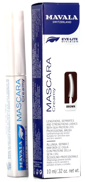 Mavala Rimel pentru gene, Creamy Brown, 10 ml