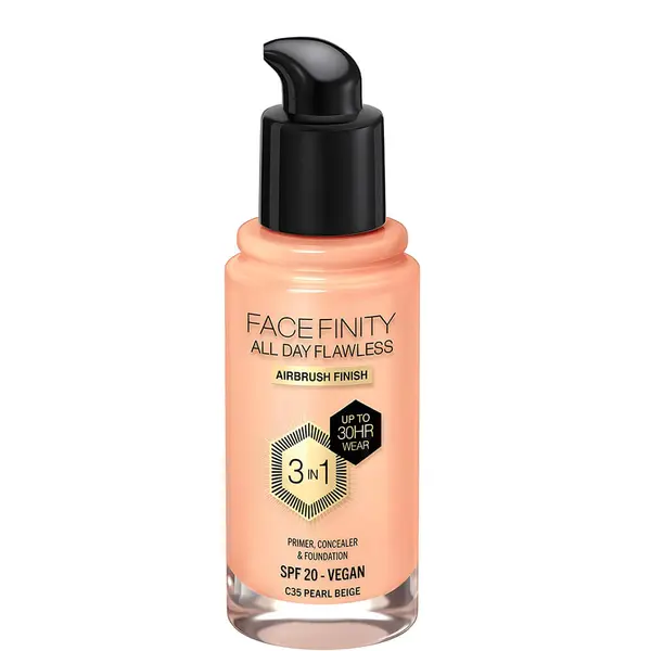 Max Factor Facefinity 3-in-1 Vegan Foundation SPF 20 - 35 Pearl Beige