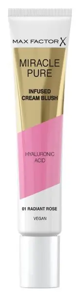 Max Factor Fard de obraz cremos Miracle Pure, 01 Radiant Rose, 15 ml