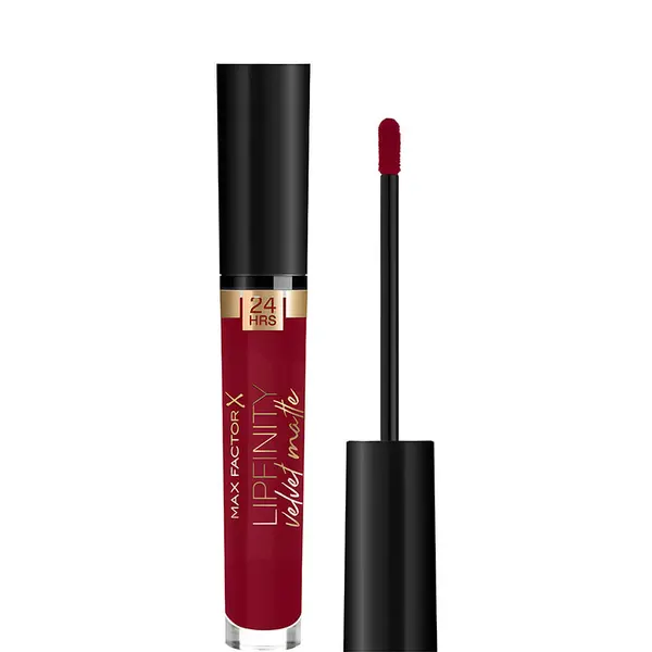 Max Factor Lipfinity 24Hrs Velvet Matte Liquid Lipstick - 090 Red Allure