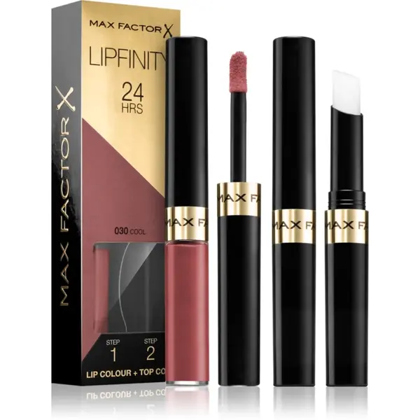 Max Factor Lipfinity Lip Colour ruj cu persistenta indelungata balsam culoare 030 Cool 4.2 g
