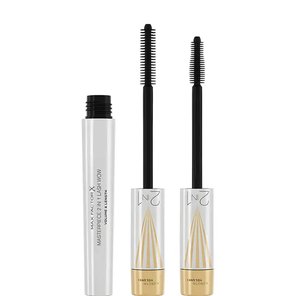 Max Factor Masterpiece 2in1 Lash Wow Volume & Length Mascara 7ml - Black