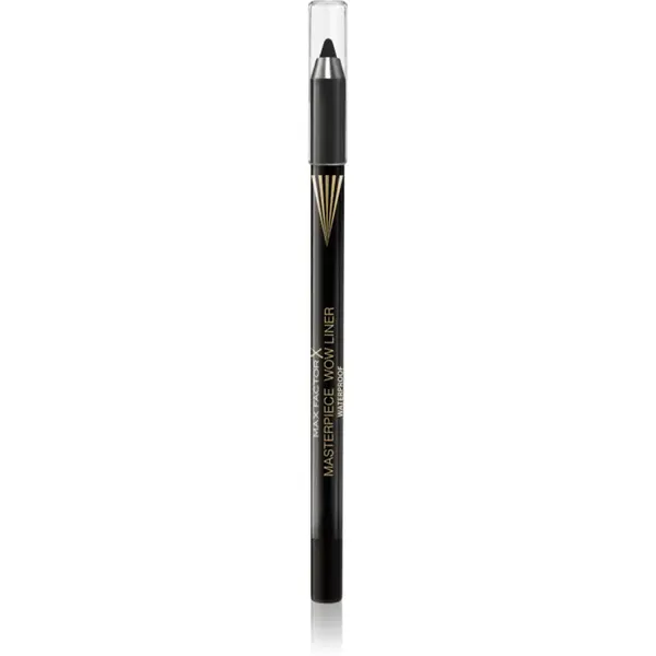 Max Factor Masterpiece Wow Liner Waterproof creion dermatograf waterproof culoare 300 Midnight Black 1.2 g