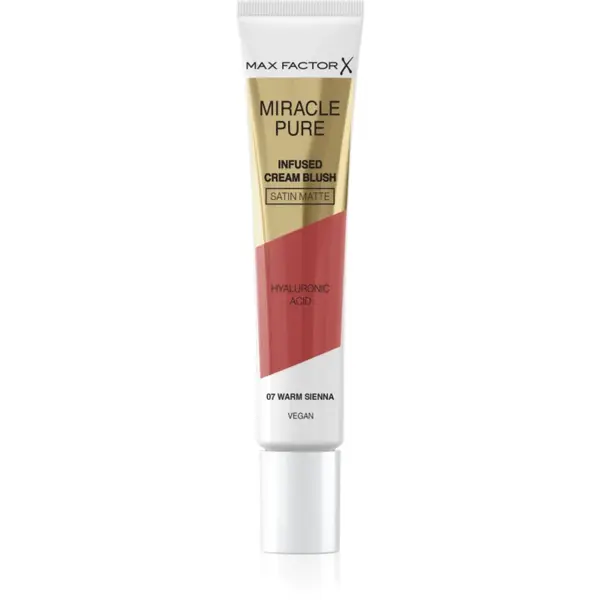 Max Factor Miracle Pure blush cremos culoare 07 Warm Sienna 15 ml